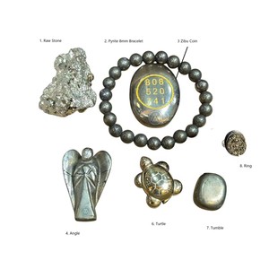 Best New Arrival Bulk Supply Gemstone Pyrite Money Magnet Wealth Attraction Combo Crystal Kit Healing Love Portable Carved - Product Image 3