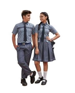 Ensemble de robe unisexe à manches courtes pour étudiants et lycéens uniformes pour enfants, jupe et pantalon avec chemise - Product Image 5