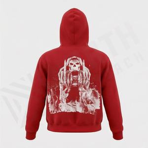 Tendance Automne-Hiver : Sweat à Capuche Oversize pour Homme, Style Streetwear, Coton, Motif Uni, Couleur Personnalisable, Vente en Gros, Prix d'Usine - Product Image 2