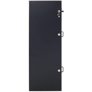 Large Black Steel Freestanding Floor Drop <b>Mailbox</b> Parcel Package with Locking Letterbox and Multi-Compartments - Product Image 2