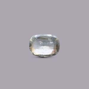 Natural Sky Blue Aquamarine 6.3 Carat Oval Faceted Loose Gemstone for Fine Jewelry - Product Image 2