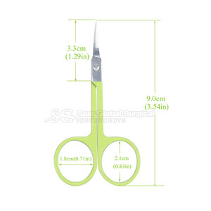 Comfortable Stainless Steel <b>Nail</b> <b>Scissors</b> with Straight Blade Durable Build Fine Precision & Smooth Finish - Product Image 2