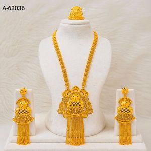 MOLL JEWELLERS Fashion Gold <b>Silver</b> Zircon Alloy Wedding <b>Necklace</b> <b>Set</b> Traditional Indian Bridal Jewelry for Women A-63036 - Product Image 1