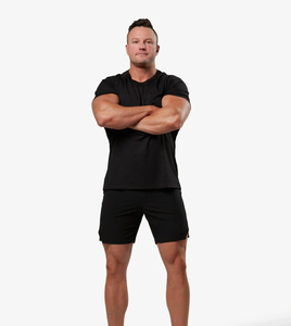 Camiseta Clásica Esencial para Hombre, Manga Corta, Cuello Redondo, Ligera, de Algodón Suave, Ropa para Uso Diario - Product Image 1