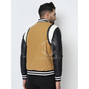 Veste bomber en nylon imperméable, logo brodé personnalisé, légère, style baseball, colorée, pour le printemps - Product Image 6