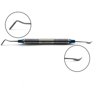 Juego de 5 Piezas de Empujadores de Bandas Manuales de Acero Inoxidable Reutilizables, Escalador, Ajustador de Ortodoncia, Instrumentos de Limpieza Dental - Product Image 2