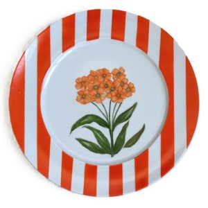 Plateau de service en métal émaillé, style vintage, pour la maison et la cuisine, personnalisable en taille, forme, couleur et motif - Product Image 1