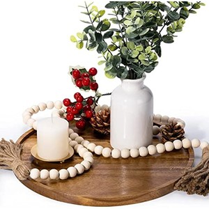 Juego de Portavelas de Madera de Acacia |   Portavelas de Madera Hechos a Mano al por Mayor en India - Product Image 2