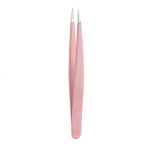 Pince à épiler pour sourcils en acier inoxydable à pointe inclinée, outil de précision pour le soin des sourcils, directement de l'usine - Product Image 3
