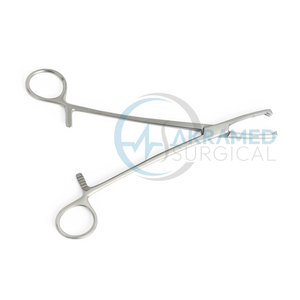 ใช้ในการผ่าตัดรักษาเท้าแบบ henrotin สำหรับมดลูก vulsellum forcep เหล็ก henrotin - Product Image 3