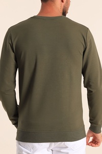 Meilleur Fournisseur d'Usine – Nouveau Design Gris – Sweat-shirt 100 % Polyester à Séchage Rapide pour Homme – Chemise à Manches Longues pour Homme - Product Image 2