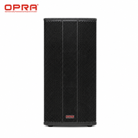 OPRA OP-2519 1500W Full Range 15 pouces 2 voies passif/actif haute sensibilité pour sonorisation professionnelle, écoles, concerts, églises, PA