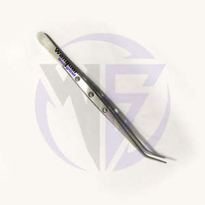 Stainless Steel Manual Tweezer Meriam Cotton Dressing Plier Serrated 16cm Dental Forceps Ergonomic Grip CE Certified Hot Wenquar - Product Image 5