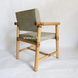 Modern Handmade Eco-Friendly Bamboo <b>Dining</b> <b>Chair</b> with Customized Color and Design for Home Furniture <b>Dining</b>/Living Rooms Villa - Product Image 3