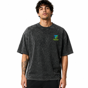 Camiseta para hombre con lavado ácido, la más vendida, al por mayor de fábrica, personalizada, gruesa, lisa, de alta calidad - Product Image 1