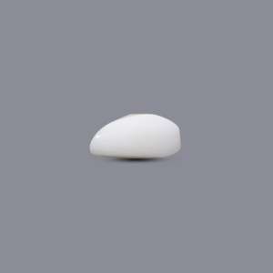 Natural White Coral Oval Cabochon 5.4 Carat Certified Loose Gemstone Lot - Product Image 3