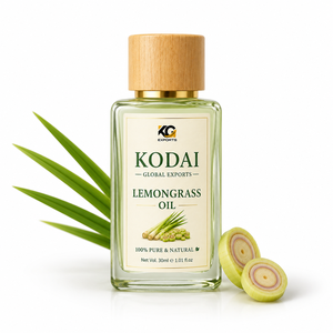 Aceite Esencial de Limoncillo de Tamil Nadu 100% Puro y Natural de Primera Calidad, Destilado al Vapor, para Aromaterapia y Cuidado Facial, Kodai Global Export - Product Image 1
