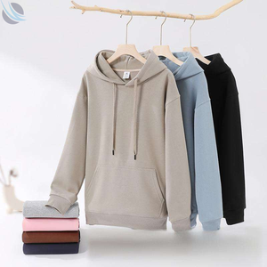 Sweat-shirt à capuche unisexe en polyester tricoté, coupe ample, respirant, écologique, à manches longues, qualité professionnelle, personnalisable avec logo, vente en gros - Product Image 5