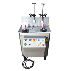 Advanced cnc automatic aluminium profile cutting machine double head saw for doors <b>windows</b> fabrication plant equipment - Product Image 6