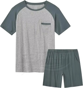 Conjuntos de Camisetas Deportivas Transpirables de Verano para Hombre, Tejidas, Estampadas, 100% Algodón Velour, Ecológicas, Diseño Personalizado, Servicio OEM - Product Image 1