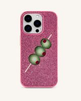 Étui de téléphone brodé à la main avec perles, thème ange, rayures bleues et blanches, forme rectangulaire, base textile, B H CRAFTS