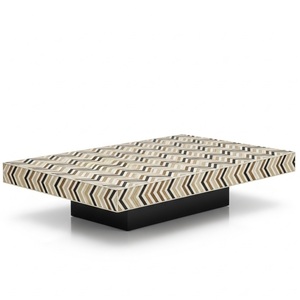 ILAHI's Bone Inlay <b>Table</b> Modern Design Agate Detailing <b>Storage</b> Portable Home Furniture - Product Image 4