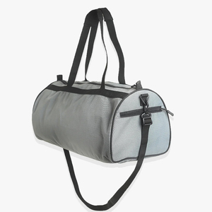 Sacs de sport unisexes de luxe en polyester imperméable à motif uni avec fermeture éclair, couleur/logo personnalisé, grande capacité, sac de sport d'extérieur - Product Image 2
