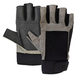 New <b>Sailing</b> Fingerless Sports Fishing <b>Gloves</b>-Breathable Non-Slip Buckle Closure Customizable Men's Outdoor <b>Gloves</b> All Seasons - Product Image 4