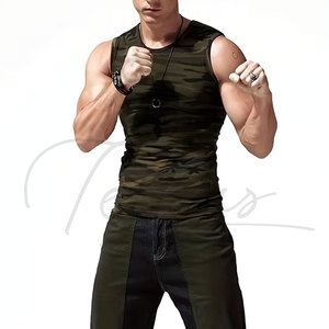 Camiseta sin mangas de algodón de alta calidad para hombre, camiseta sin mangas para gimnasio, camiseta sin mangas de talla grande para hombre - Product Image 6