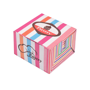 Cajas de Cartón Reciclables Impresas en Rosa Personalizadas y Ecológicas, Diseño Gratuito |   Cajas para Pasteles y Repostería al por Mayor con MOQ Bajo, India - Product Image 2