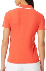 เสื้อโปโลสำหรับผู้หญิงขายส่ง ปักโลโก้ตามสั่ง ผู้ผลิตเสื้อโปโลผ้าฝ้ายพรีเมียมแบบ OEM สำหรับผู้ซื้อระหว่างประเทศ - Product Image 3