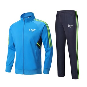 Unisex Purple Track Jacket With Black Joggers Solid Color Sporty Tracksuit Full Sleeve Zipper Fly Autumn Wear - Product Image 3