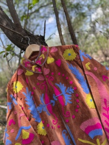 Latest Vintage Long Suzani velvet Jacket Women Elegant Casual Hand Embroidered Winter <b>Coat</b> Cozy Cardigan Dress <b>Beach</b> Free - Product Image 4