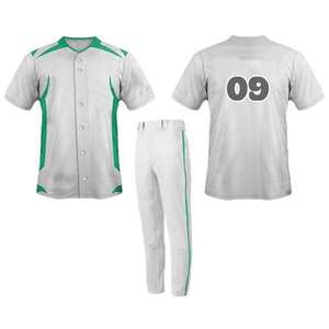 Uniforme de baseball de qualité supérieure, fabriqué par un fabricant de premier plan, matériau durable, sports de plein air, antibactérien, couleurs et designs personnalisables - Product Image 3