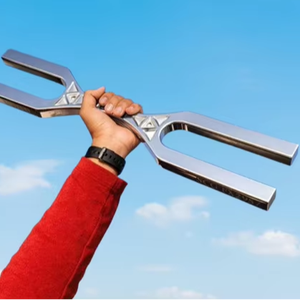 ส้อมเสียงขนาดใหญ่ 528Hz พร้อมดีไซน์แบบ DNA Key Tuning Fork Accelerometer สำหรับการบำบัดและการทำสมาธิ - Product Image 1