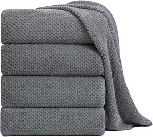 ชุดผ้าขนหนูอาบน้ำขนาดใหญ่พิเศษ ชุดผ้าขนหนูไมโครไฟเบอร์ ซึมซับน้ำได้ดี แห้งเร็ว นุ่มพิเศษ สำหรับห้องน้ำ - Product Image 1