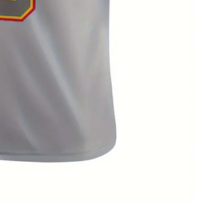 Maillot de football américain court sur mesure de qualité supérieure, grande taille, 100 % polyester respirant, antibactérien, faible MOQ, nouveauté - Product Image 2
