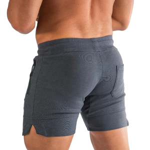 Nouvel ensemble décontracté pour homme 2026 : short de sport personnalisé avec logo et poches zippées - Product Image 6