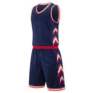 Conjunto de Ropa Deportiva de Baloncesto de Diseño Personalizado de la Mejor Calidad, Ropa Deportiva sin Mangas, Impresión por Transferencia de Calor, Poliéster/Algodón Antibacteriano - Product Image 4
