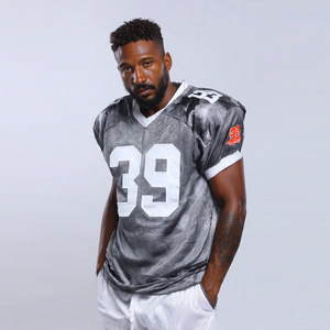 Maillots de football de haute qualité, numéros d'équipe personnalisés, maillots de football américain pour hommes, 100% polyester, chemises de football américain - Product Image 2