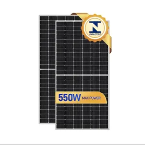 Монокристаллические солнечные панели прозрачная стоимость для домашнего промышленного использования на плоской крыше