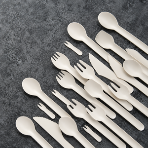 Nouveau couteau à dîner compostable pour restaurants, restauration rapide et services de repas à emporter, couteau en papier de 155 mm, service de buffet en plein air - Product Image 1