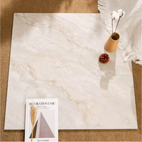 Carrelage en porcelaine brillant 600x600 800x800mm 10mm Antibactérien Villa CE