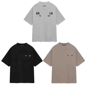 T-shirt ample unisexe tendance à double ligne, motif 'God's Fear', manches courtes, bonne qualité à prix raisonnable - Product Image 1