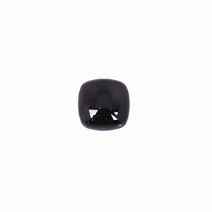 พลอยแบล็คออนิกซ์ทรงคุชชั่น น้ำหนัก 6.1 กะรัต ขนาด 12x12 มม. - Product Image 4