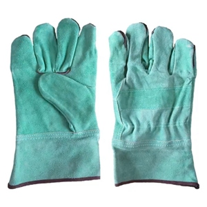 Gants de travail confortables en cuir de vachette souple, protection des mains, sécurité industrielle, résistance à la chaleur, antistatiques - Product Image 2