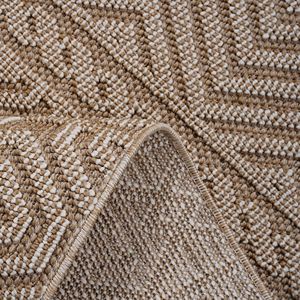 Set di Tappeti Geometrici Mocha 6X9 per Interni/Esterni - Product Image 4