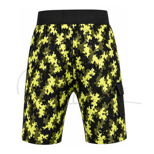 Pantalones Cortos Casuales de Lona con Logotipo Personalizado, Cintura Elástica Media, Transpirables, de Secado Rápido, con Estampado Digital, para Playa, Musulmanes - Product Image 2
