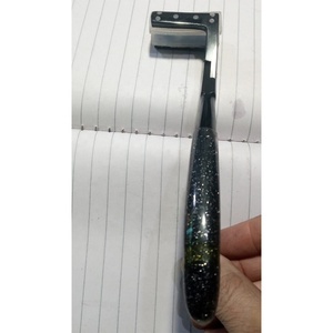 Pince à extensions capillaires double ressort couleur argent pour micro-anneaux, vente en gros OEM ODM - Product Image 3