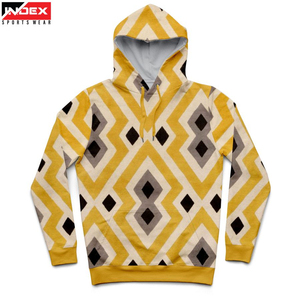 Sudadera con Capucha para Hombre, Estampado Geométrico, Corte Regular, Tejido de Poliéster, Estilo Casual para Otoño - Product Image 1